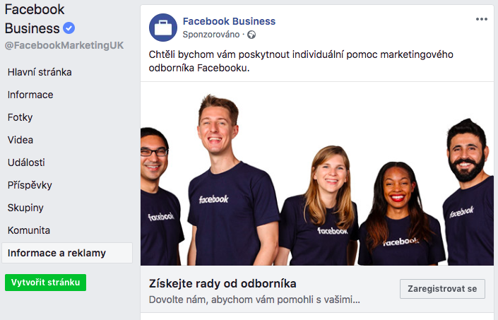 facebook reklama