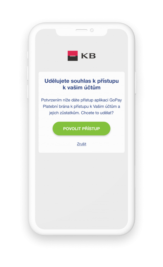 gopay psd2 platba